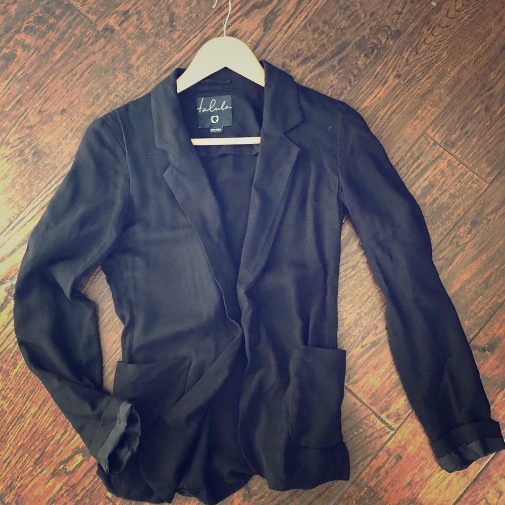 Black Slim Blazer